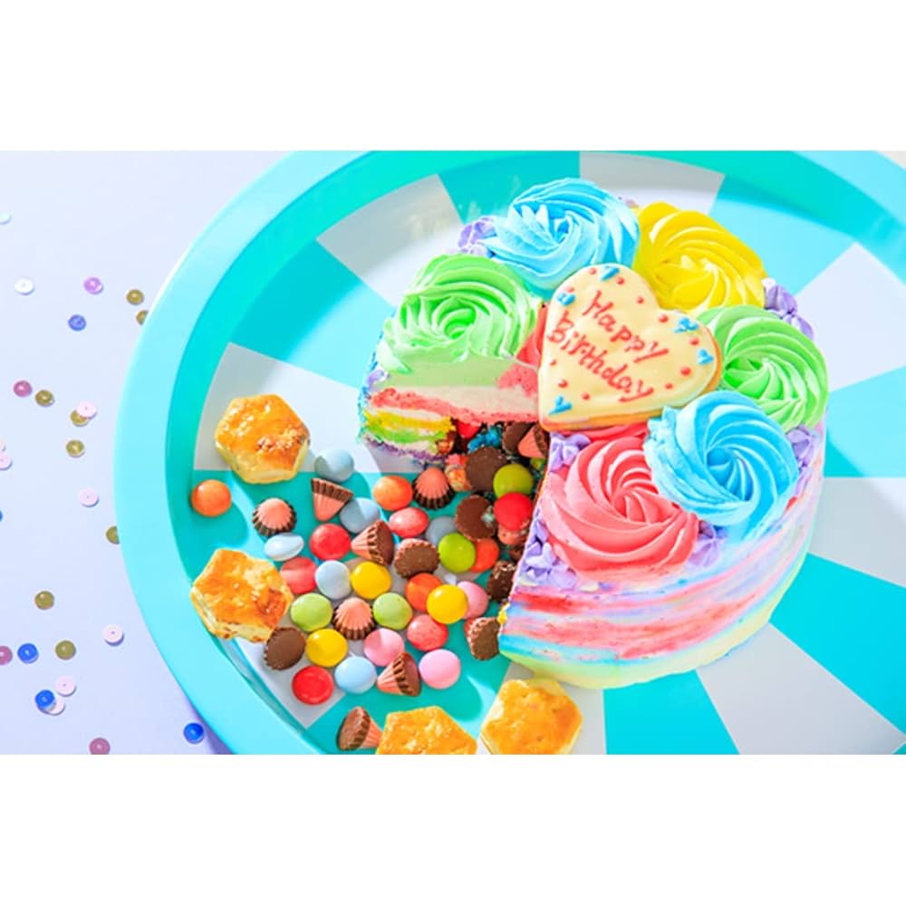 Amazon.co.jp: Cake.jp カラフルギミックケーキ 5号 15cm 3~5人